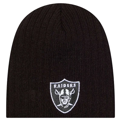 Infant New Era Black Las Vegas Raiders Mini Knit Hat