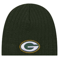 Infant New Era Green Green Bay Packers Mini Knit Hat