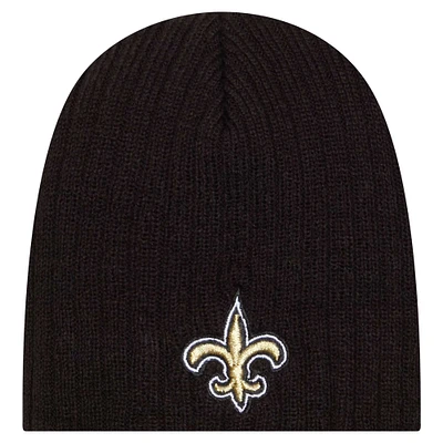 Infant New Era Black New Orleans Saints Mini Knit Hat