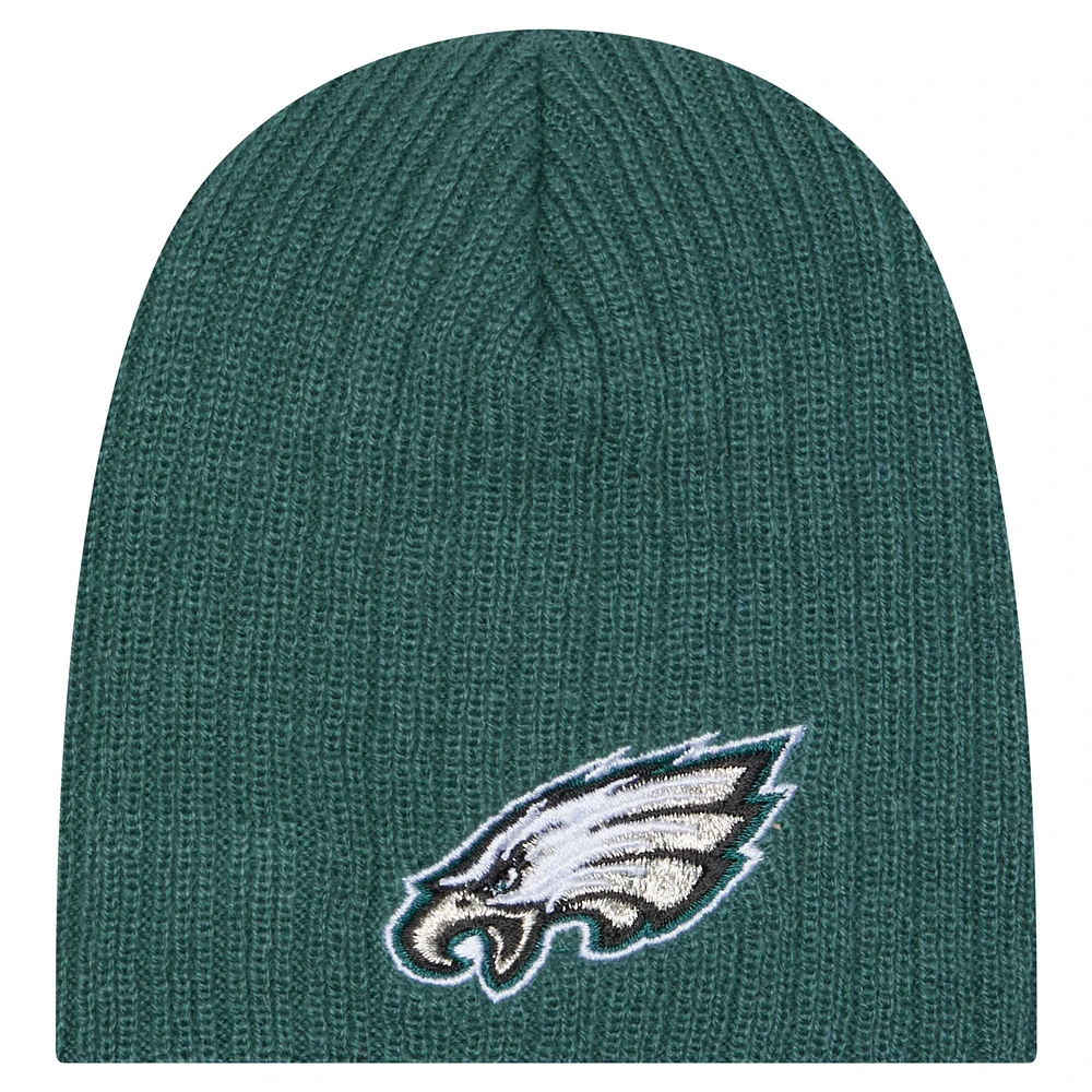 Toddler New Era Midnight Green Philadelphia Eagles Mini Knit Hat