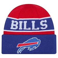 Youth New Era Royal Buffalo Bills Active Reversible Cuffed Knit Hat