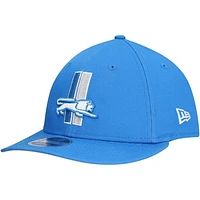 Men's New Era Blue Detroit Lions Main Low Profile 9FIFTY Snapback Hat