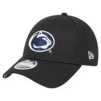 Men's New Era Black Penn State Nittany Lions Pivot 9FORTY Stretch-Snap Adjustable Hat