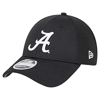 Men's New Era Black Alabama Crimson Tide Pivot 9FORTY Stretch-Snap Adjustable Hat