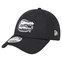 Men's New Era Black Florida Gators Pivot 9FORTY Stretch-Snap Adjustable Hat