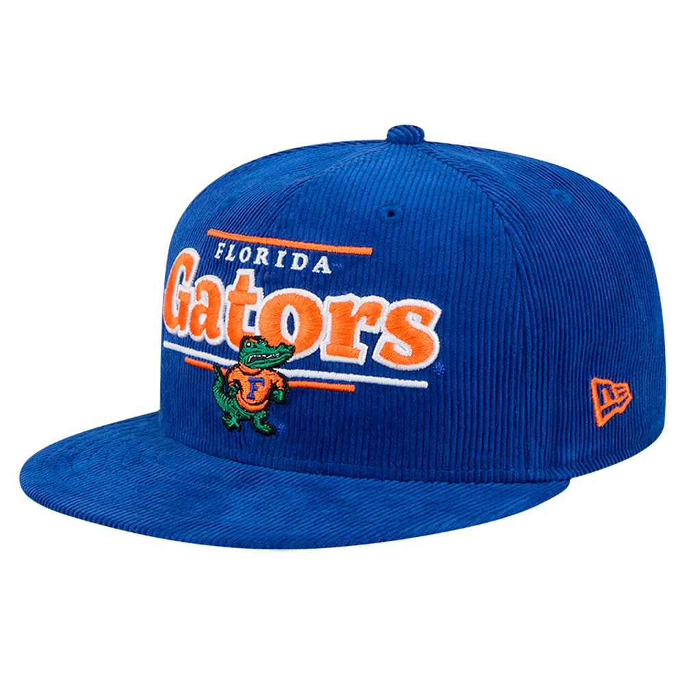 Men's New Era Royal Florida Gators Display 9FIFTY Snapback Hat