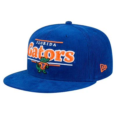 Men's New Era Royal Florida Gators Display 9FIFTY Snapback Hat