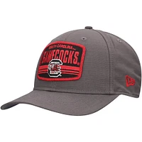 Men's New Era Charcoal South Carolina Gamecocks Team Elevated 9SEVENTY Stretch-Snap Adjustable Hat