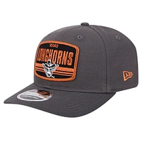 Men's New Era Charcoal Texas Longhorns Team Elevated 9SEVENTY Stretch-Snap Adjustable Hat