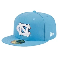 Men's New Era Carolina Blue North Tar Heels 59FIFTY Fitted Hat