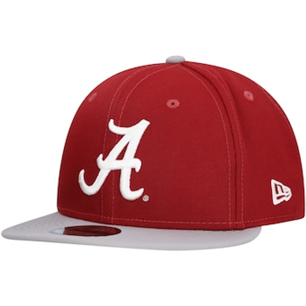 Men's New Era Crimson Alabama Crimson Tide Two-Tone 9FIFTY Snapback Hat