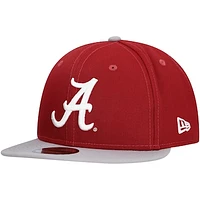 Men's New Era Crimson Alabama Crimson Tide Two-Tone 9FIFTY Snapback Hat