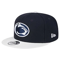 Youth New Era  Navy Penn State Nittany Lions Logo 9FIFTY Adjustable Hat