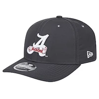 Men's New Era Charcoal Alabama Crimson Tide 9SEVENTY Stretch-Snap Hat