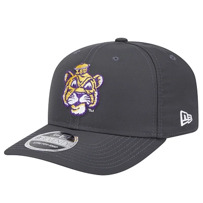 Men's New Era Charcoal LSU Tigers 9SEVENTY Stretch-Snap Hat