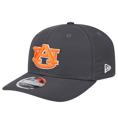 Men's New Era Charcoal Auburn Tigers 9SEVENTY Stretch-Snap Hat