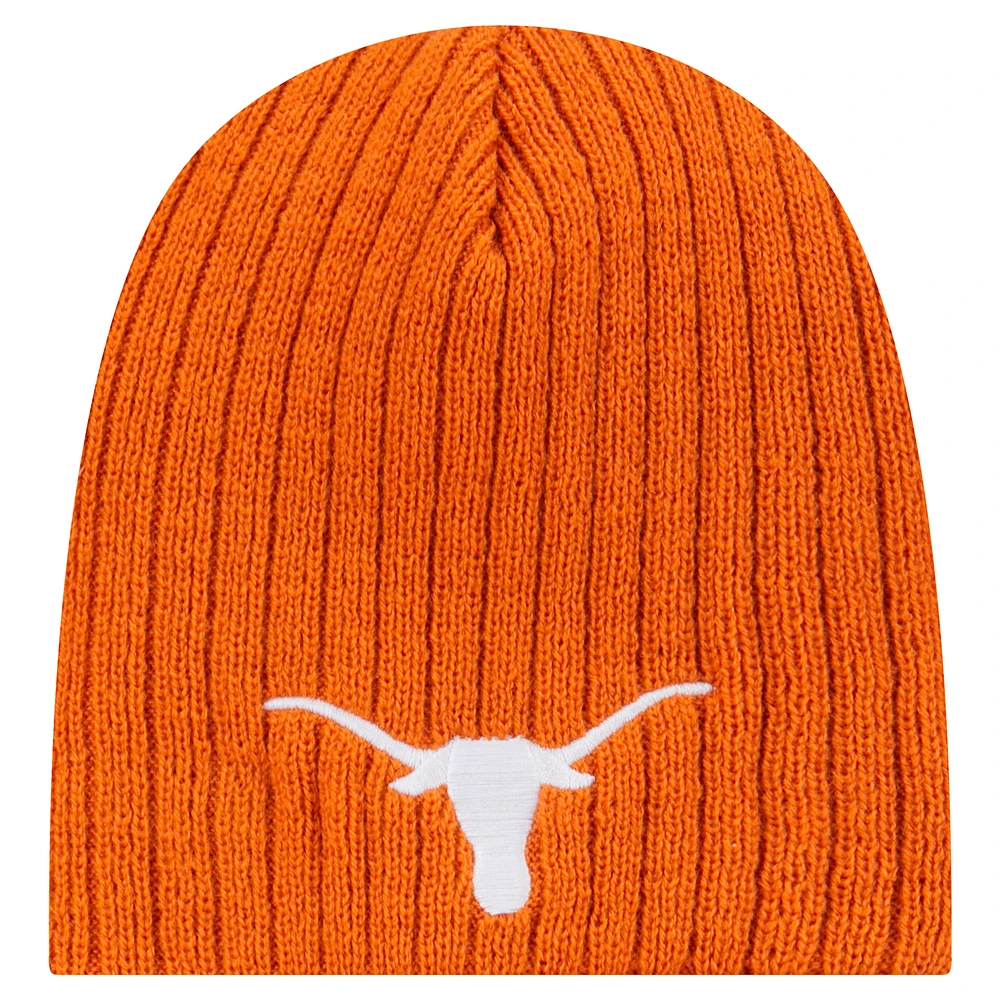 Infant New Era  Texas Orange Texas Longhorns Mini Fan Beanie