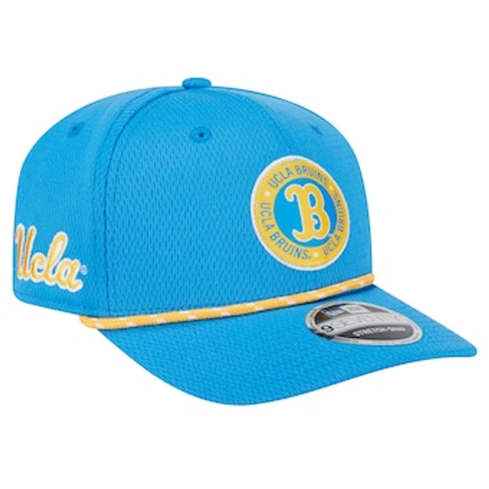 Men's New Era Blue UCLA Bruins COOLERA 9SEVENTY Rope Stretch-Snap Hat