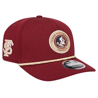 Men's New Era Garnet Florida State Seminoles COOLERA 9SEVENTY Rope Stretch-Snap Hat