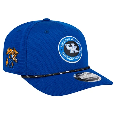 Men's New Era Royal Kentucky Wildcats COOLERA 9SEVENTY Rope Stretch-Snap Hat