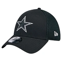 Men's New Era Black Dallas Cowboys 39THIRTY Flex Hat