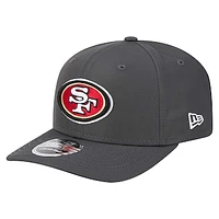 Men's New Era Graphite San Francisco 49ers 9SEVENTY Stretch-Snap Hat