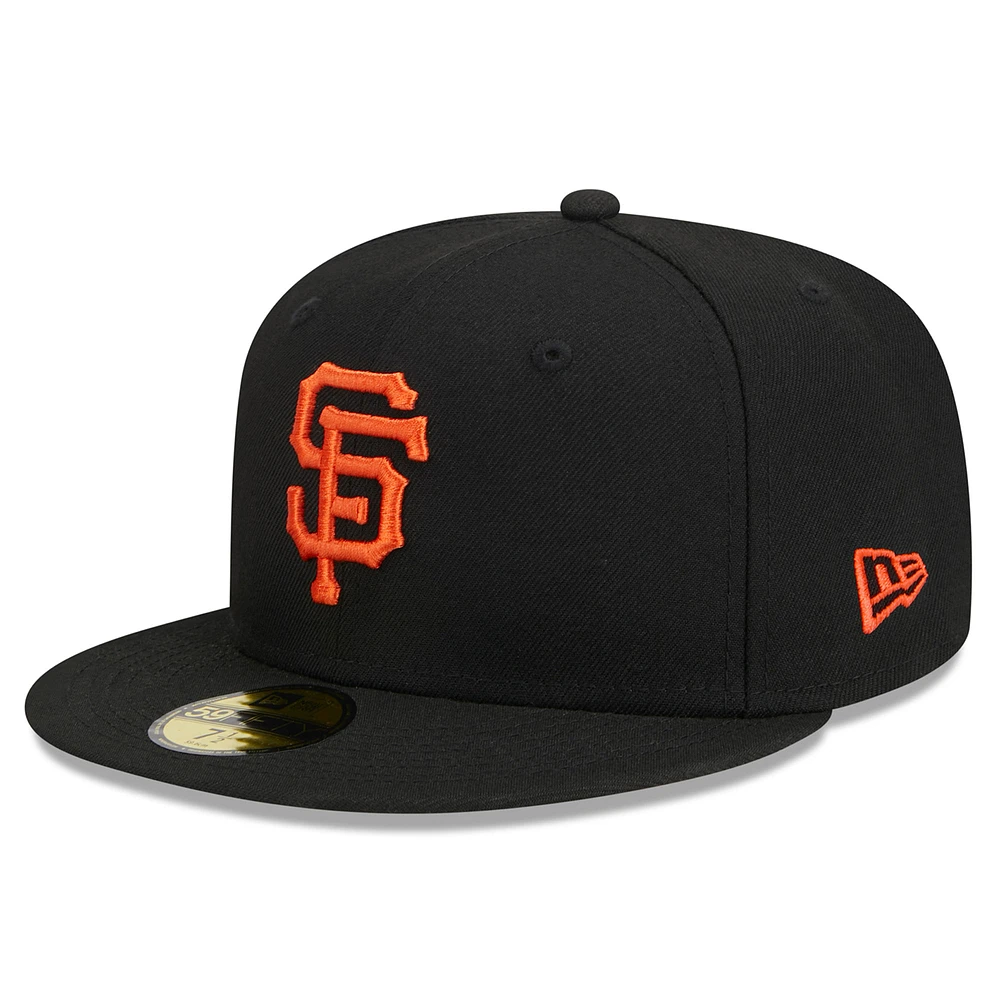 Men's New Era Black San Francisco Giants 59FIFTY Fitted Hat