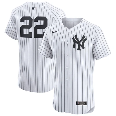 Men's Nike Juan Soto White New York Yankees Home  Elite Player Jersey