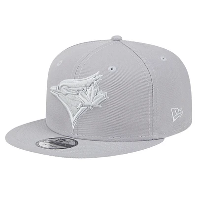 Men's New Era Gray Toronto Blue Jays Color Pack 9FIFTY Snapback Hat