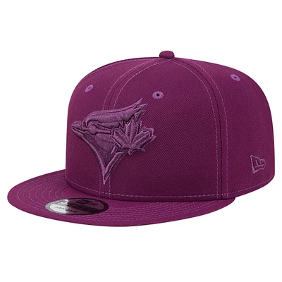 Men's New Era Purple Toronto Blue Jays Color Pack 9FIFTY Snapback Hat