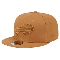 Men's New Era Brown Buffalo Bills Color Pack 9FIFTY Snapback Hat