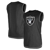 Men's New Era Black Las Vegas Raiders Tank Top