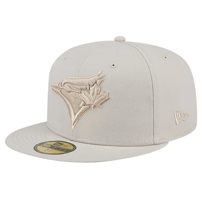 Men's New Era Tan Toronto Blue Jays Color Pack 59FIFTY Fitted Hat