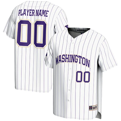 Men's GameDay Greats Washington Huskies NIL Pick-A-Player Lightweight Baseball Jersey