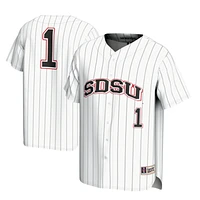 Men's GameDay Greats #1 San Diego State Aztecs Lightweight Baseball Fashion Jersey