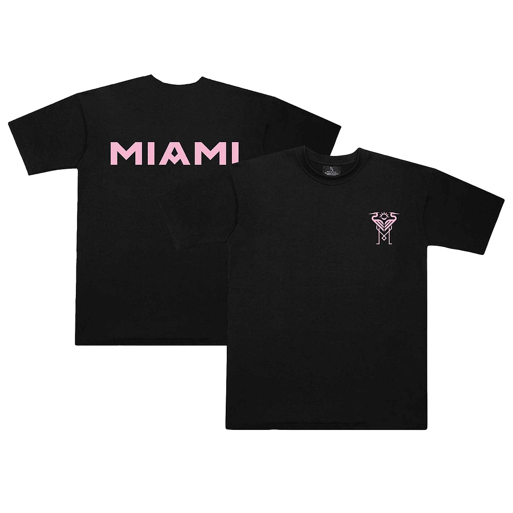 Unisex Peace Collective Black Inter Miami CF Essentials T-Shirt