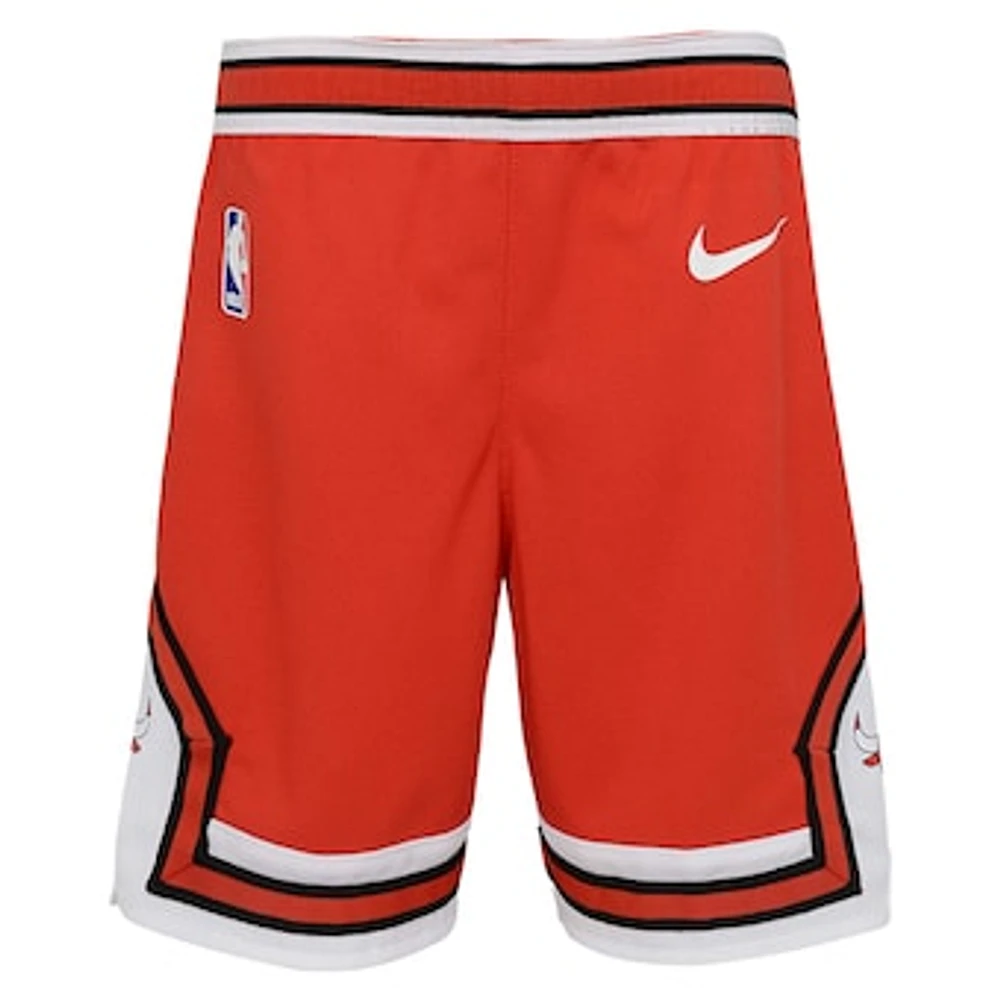 Preschool Nike Red Chicago Bulls Icon Replica Shorts