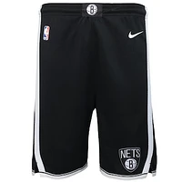 Youth Nike Black Brooklyn Nets Swingman Performance Shorts – Icon Edition