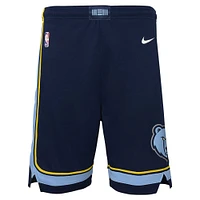 Youth Nike Navy Memphis Grizzlies Swingman Performance Shorts – Icon Edition