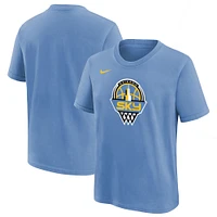 Youth Nike Sky Blue Chicago Essential Logo T-Shirt