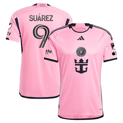 Men's adidas Luis Suárez Pink Inter Miami CF 2024 2getherness Authentic Player Jersey