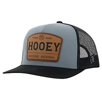 Men's HOOey Light Blue/Navy Trip Snapback Hat