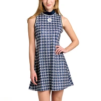 Women's Lusso Navy Chicago Cubs Cameron Dress