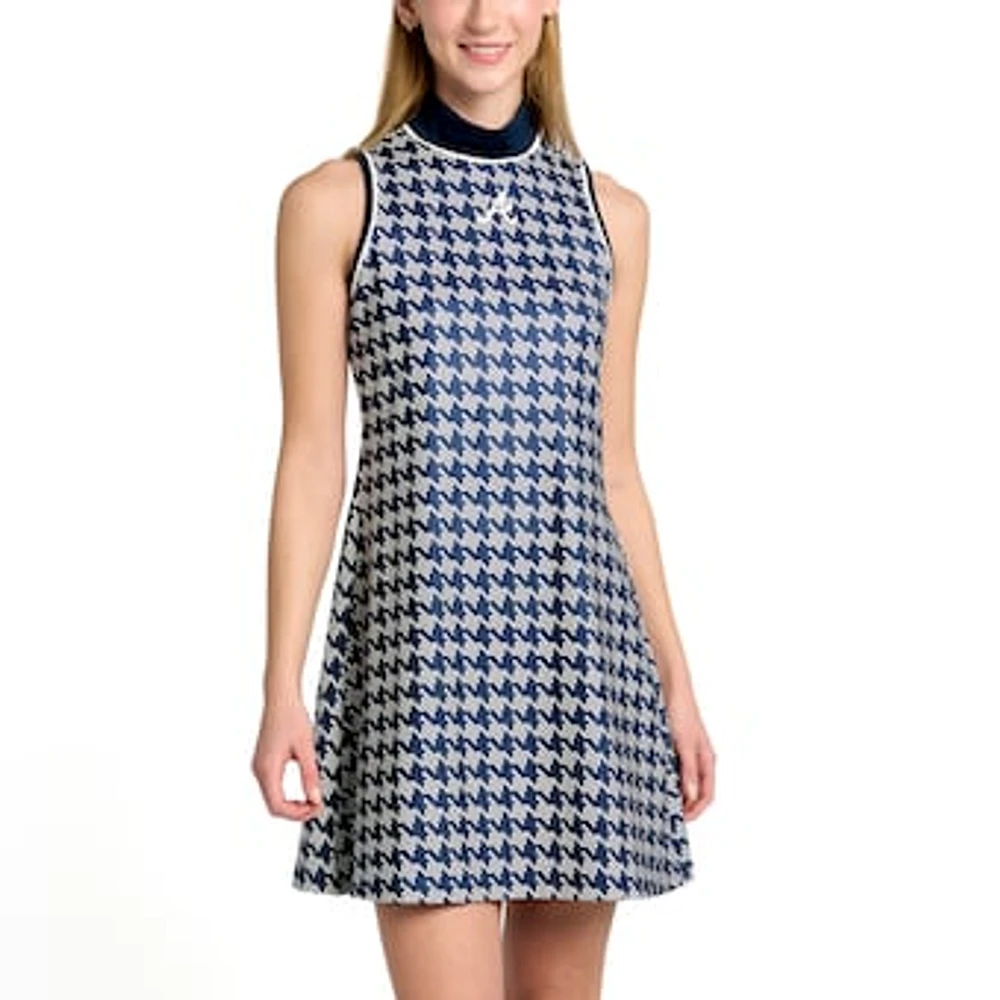 Women's Lusso Navy Atlanta Braves Cameron Dress