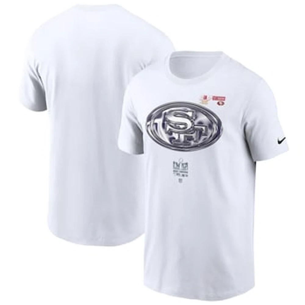 Men's Nike  White San Francisco 49ers Super Bowl LVIII Opening Night T-Shirt