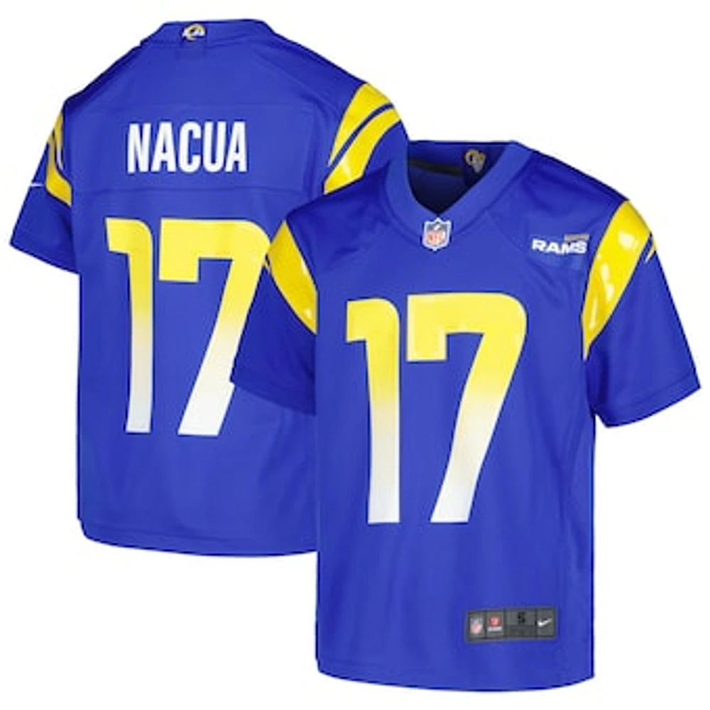 Youth Nike Puka Nacua Royal Los Angeles Rams Game Jersey