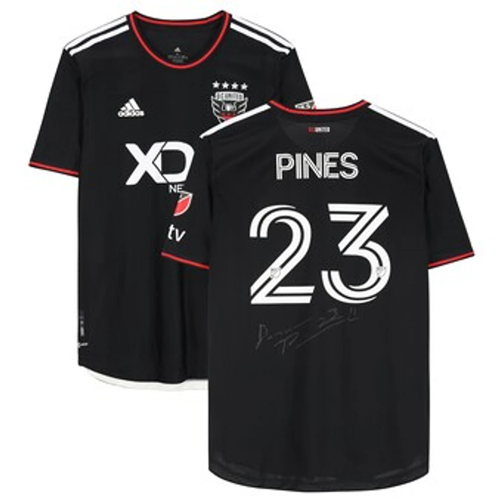 Donovan Pines D.C. United Autographed Match-Used #23 Black Jersey from the 2023 MLS Season