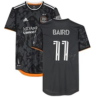 Corey Baird Houston Dynamo FC Autographed Match-Used #11 Jersey from the 2023 MLS Season