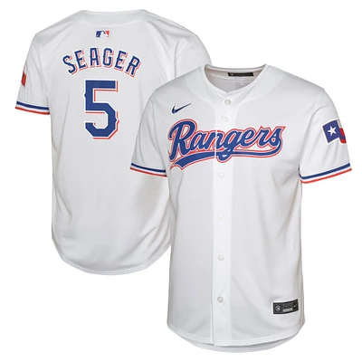 Youth Nike Corey Seager White Texas Rangers Home Limited Player Jersey