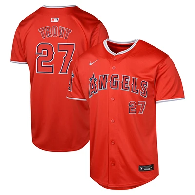 Youth Nike Mike Trout Red Los Angeles Angels Alternate Limited Player Jersey